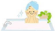 入浴方法・温泉湯治療法のイメージ